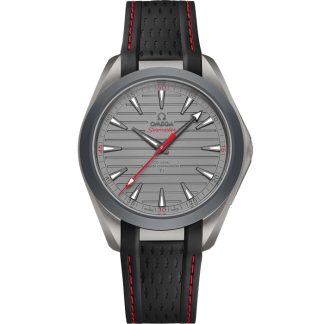 Omega Ultra Light Seamaster Aqua Terra 150M 41 mm, titane sur bracelet caoutchouc 220.92.41.21.06.001